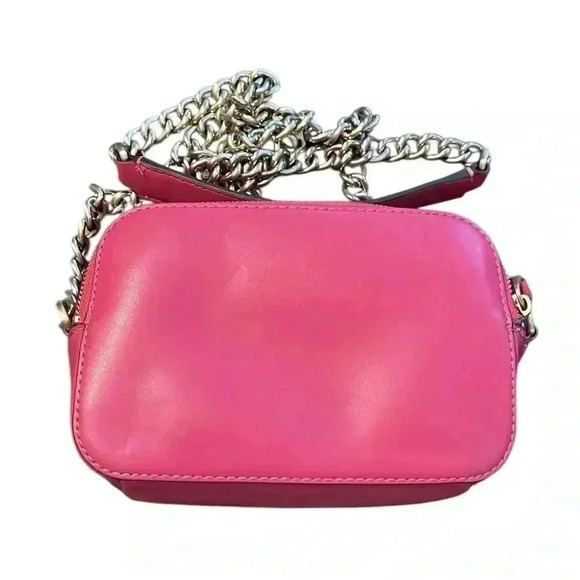 GUESS Noelle Crossbody Camera Bag Pink/ Fuchsia - Picture 2 of 7